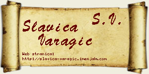 Slavica Varagić vizit kartica